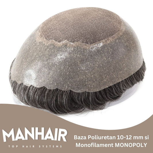 Calota barbati par natural baza monopoly manhair