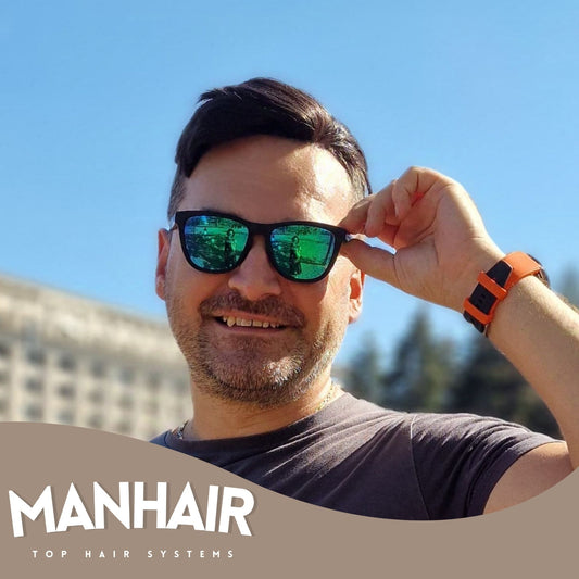 Top hair system calota barbati MONO START culori la alegere