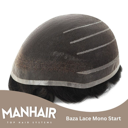 Top hair system calota barbati MONO START culori la alegere
