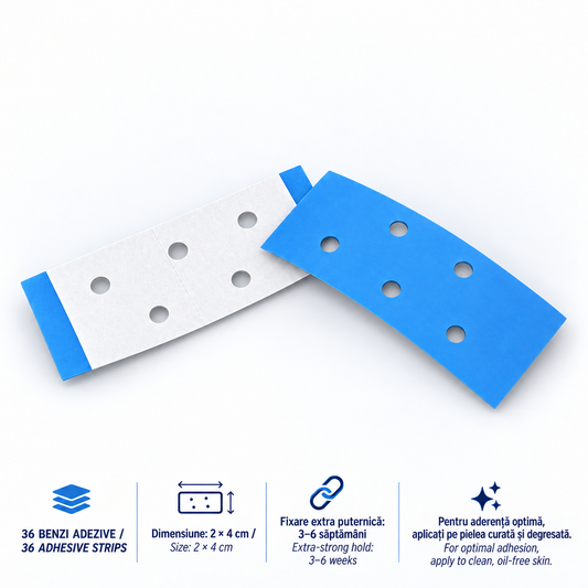 Lipici proteze capilare benzi bonding tape mini blue manhair jiva