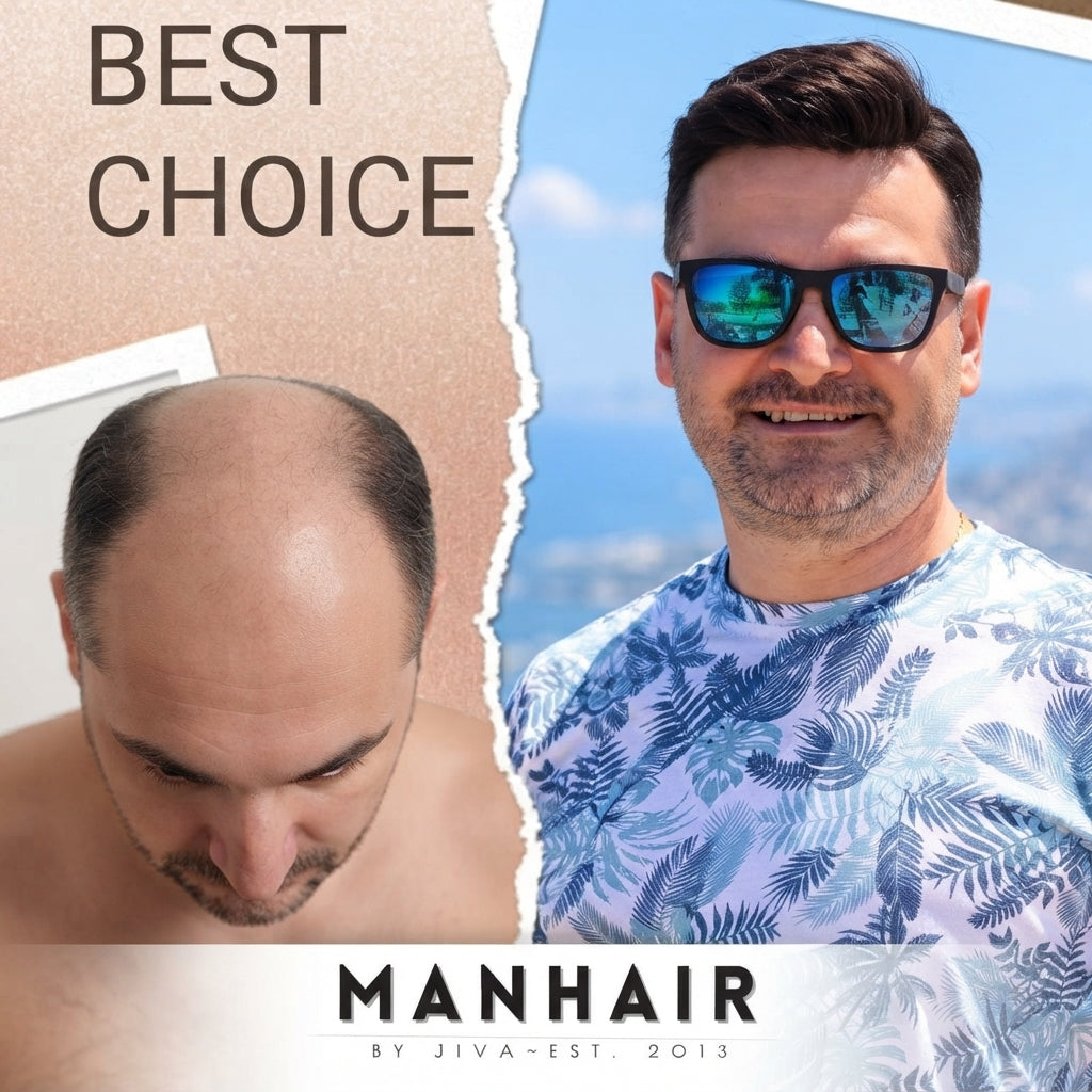 Serviciu montare calote barbati Top Hair System peruci partiale de barbati sau calote